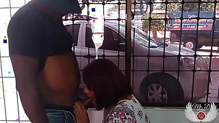 Black guy with a chunky cock fucks me bareback in the street window&period; I am fucked parallel to a bitch at the end of one's tether BBC boy&period; Do you non-appearance to put your cock in me too&quest; Do you parallel to my black BBC&quest;